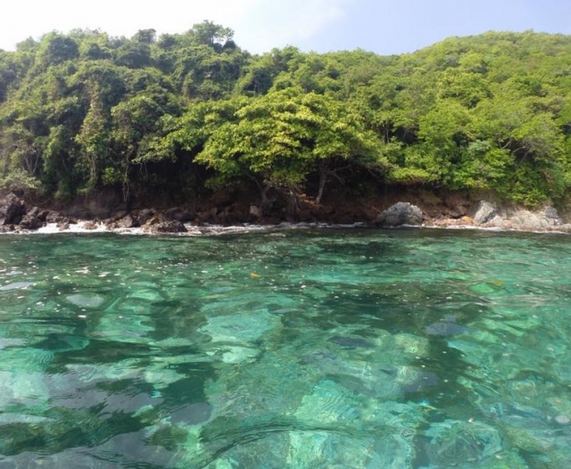 Agua cristalina